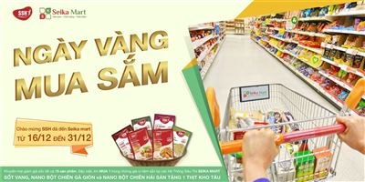 TIN VUI NỐI TIẾP TIN VUI : SSH vinh dự kết nối có mặt tiếp tại hệ thống Siêu thị Seika Mart!