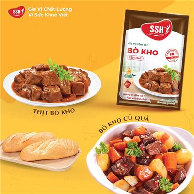 GIA VỊ NÊM SẴN BÒ KHO SSH DELI  