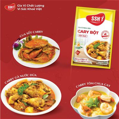 GIA VỊ NÊM SẴN CARY BỘT SSH DELI