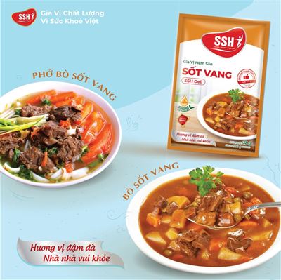 GIA VỊ NÊM SẴN SỐT VANG SSH DELI