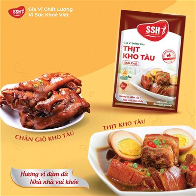 GIA VỊ NÊM SẴN THỊT KHO TÀU SSH DELI