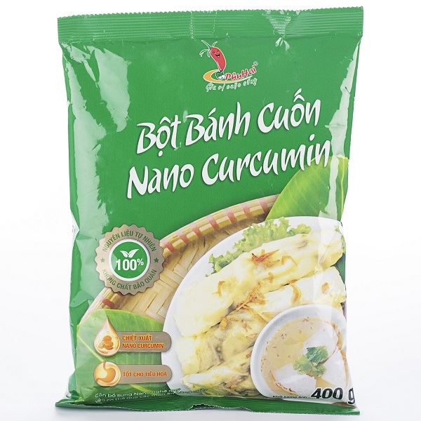 BỘT BÁNH CUỐN NANO CURCUMIN 400G - PHÚ HẢI