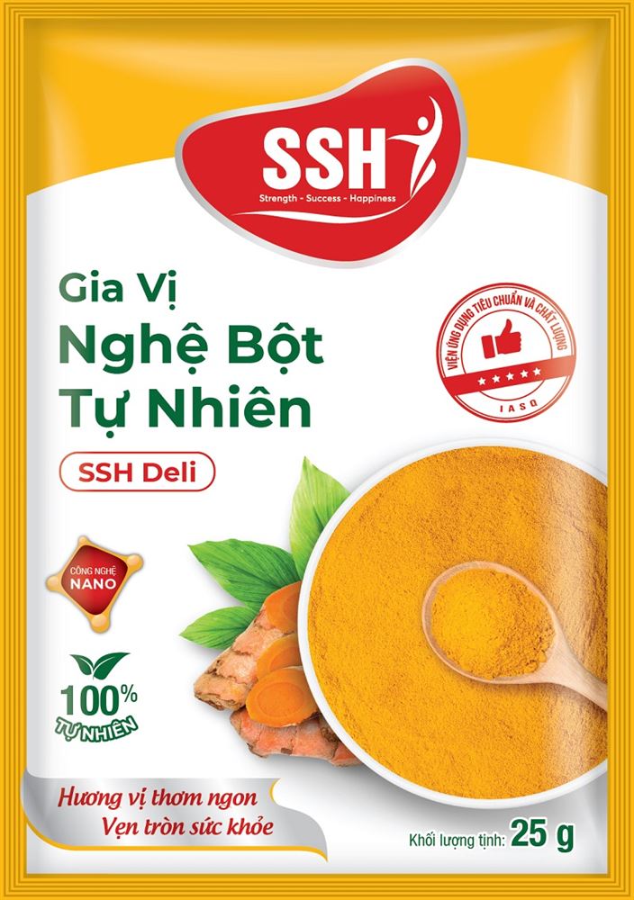 Gia vị nghệ bột tự nhiên SSH Deli