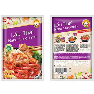 Lẩu Thái Nano Curcumin 70g