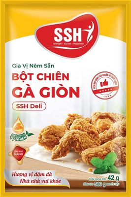 Gia vị nêm sẵn bột chiên gà giòn SSH Deli