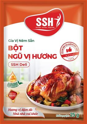 Gia vị nêm sẵn bột ngũ vị hương SSH Deli