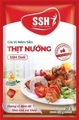 Gia vị nêm sẵn  thịt nướng SSH Deli