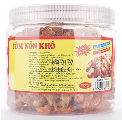 Tôm nõn khô 200g- Phú Hải